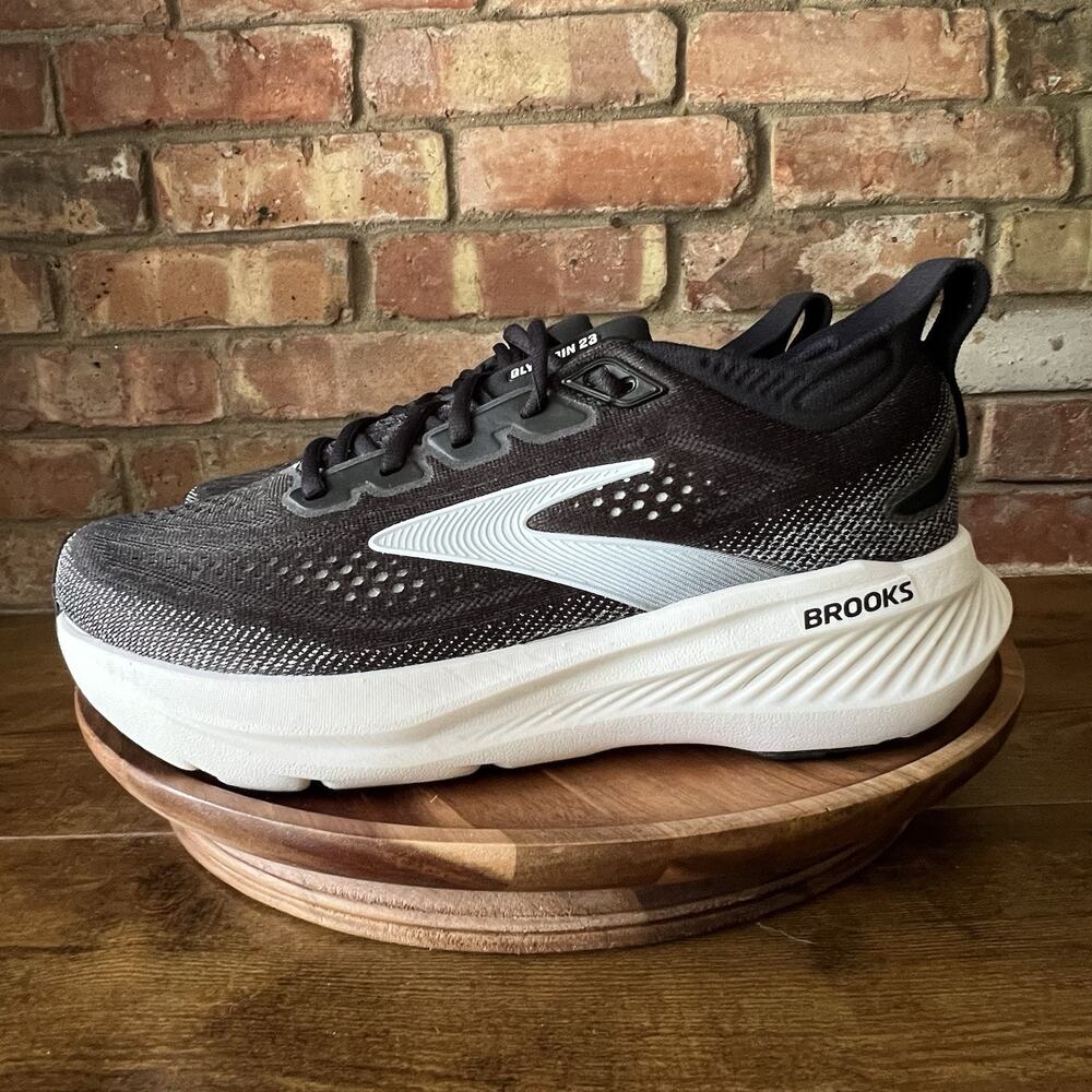 Brooks Glycerin 23 Plush Cushion Womens 9 Black Running Walking Shoes Sneakers